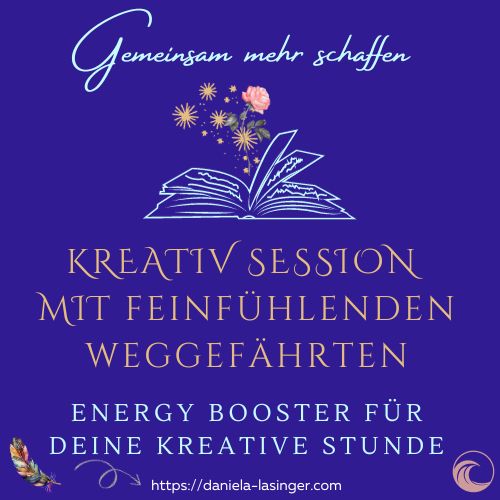 Creative session with energy booster for sensitive, versatile people who believe in more and still have dreams.