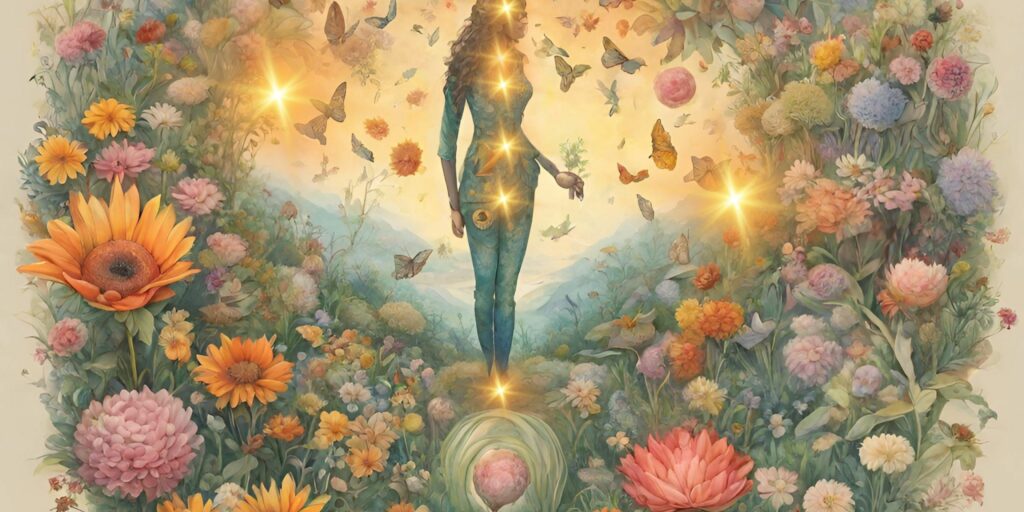 Featured image: Sensitive woman in her power—individual guidance with breathwork and energy work